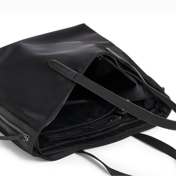 Botkier New York Large Tote Shoulder Bag Women's Black Everyday Double Strap - Picture 3 of 13